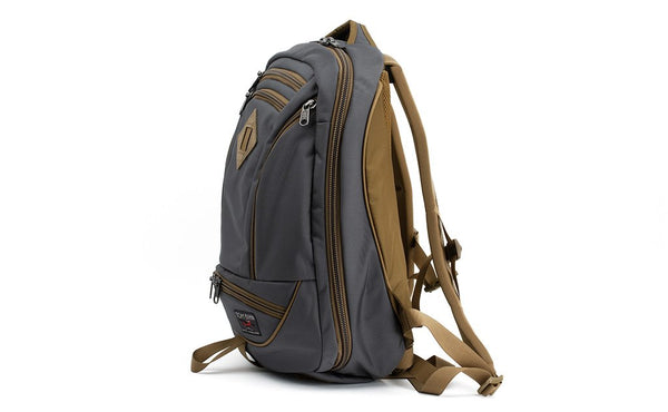 A profile shot of the Guide's Edition Synik 22 in Nebulous Grey (Medium grey) 525 Ballistic.